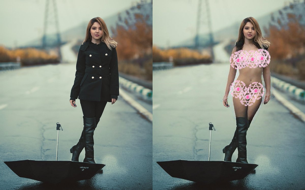 Archive promo artwork for the original DeepNude app